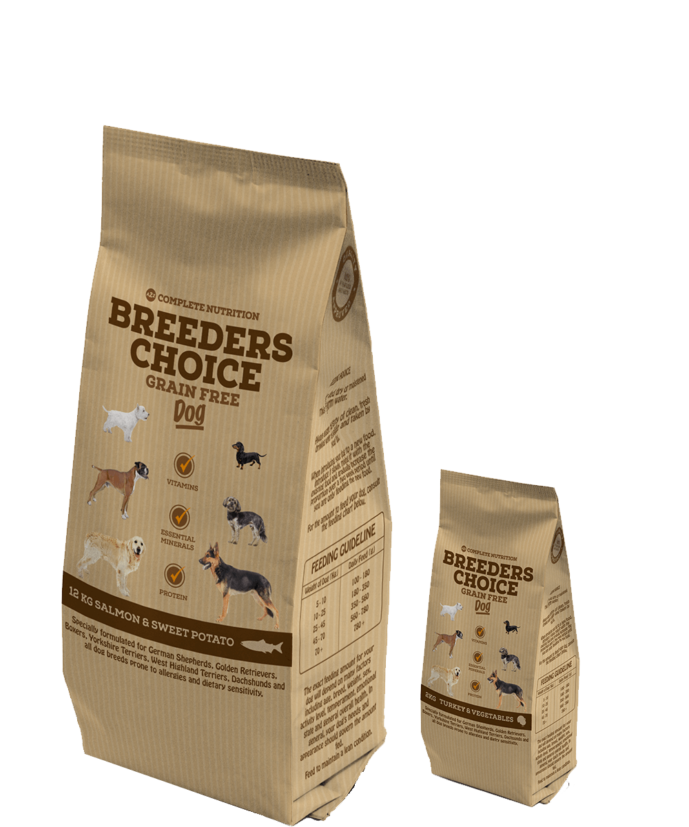 Breeders Choice Natural Dry Dog Food and Puppy Food Range